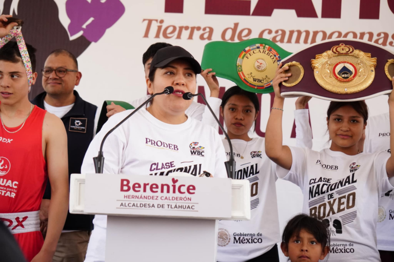 Tláhuac se pone los guantes en la Gran Clase de Box en el Bosque de Tláhuac