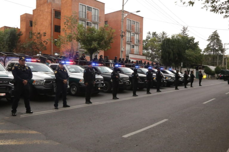 Refuerzan seguridad en CDMX y desmantelan red de autopartes ilegales