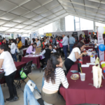 Clara Brugada inaugura Feria Nacional de Empleo para Mujeres en el Monumento a la Revolución
