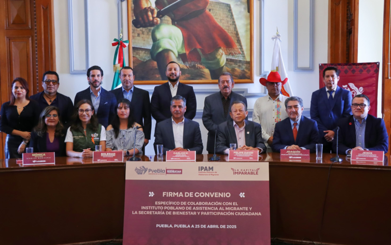 Migrantes repatriados accederán a más apoyos con nuevo convenio entre el Gobierno de la Ciudad y el IPAM