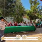 Eliseo Morales Rosales da inicio a obra de techado en el Colegio de Bachilleres Plantel 12 de Izúcar de Matamoros