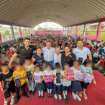 Yamil Melgar celebra con entusiasmo el Día del Niño y la Niña en la colonia 5 de Febrero