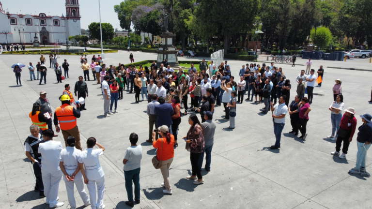 San Pedro Cholula se suma al Simulacro Nacional 2025 con responsabilidad y compromiso ciudadano