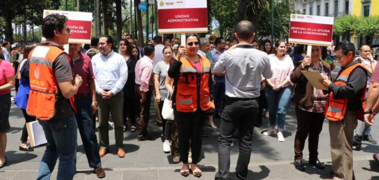 Veracruz participa con éxito en el Primer Simulacro Nacional 2025 con más de 4 mil inmuebles registrados