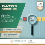 INM lanza portal de Datos Abiertos con información estadística para consulta pública