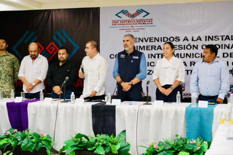 Instalan Consejo Intermunicipal de Seguridad Pública 2025 y toman protesta a nuevos integrantes