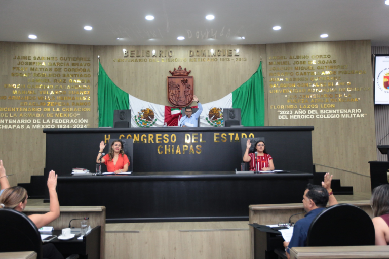 Congreso de Chiapas aprueba el Plan Estatal de Desarrollo 2025–2030 con enfoque humanista e incluyente