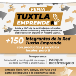 Llega la Feria Tuxtla Emprende: consumo local, talento y cultura en un solo lugar