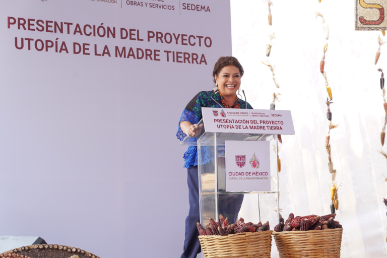 Inicia la construcción de Utopías en la CDMX. En Tlalpan la “Utopía del Maíz se convertirá en un faro ambiental y en un homenaje a la Madre Tierra”: CB