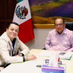 Juan Manuel Alonso y Samuel Aguilar fortalecen agenda de trabajo por San Martín Texmelucan