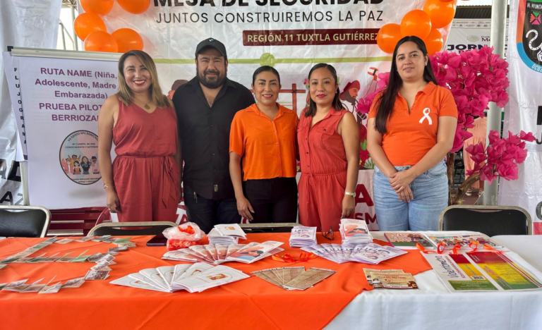 Berriozábal se suma a la Jornada por la Paz para eliminar la violencia contra la mujer