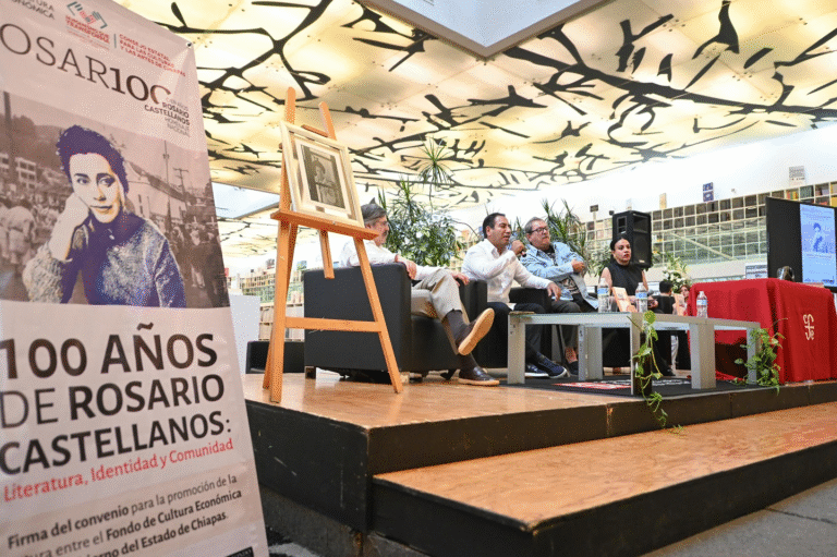 Eduardo Ramírez conmemora centenario de Rosario Castellanos y firma convenio para fomentar la lectura
