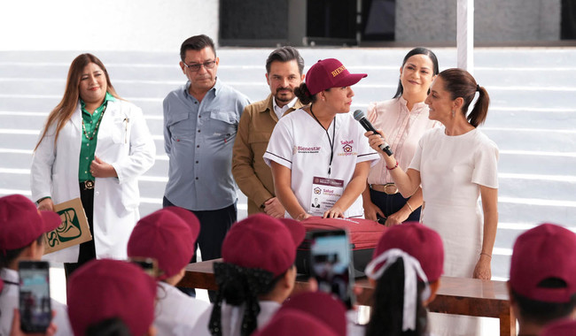 Sheinbaum en Jalisco: “Ustedes son el gobierno en la casa de un adulto mayor”