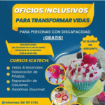 Capacitación gratuita para personas con discapacidad en Tuxtla Gutiérrez