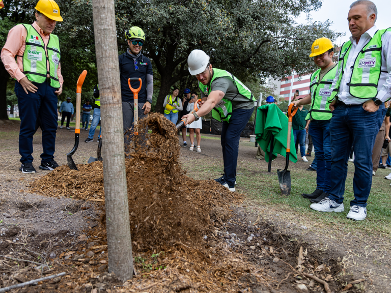 Samuel García celebra plantación de 650 mil árboles y refuerza agenda verde en Nuevo León