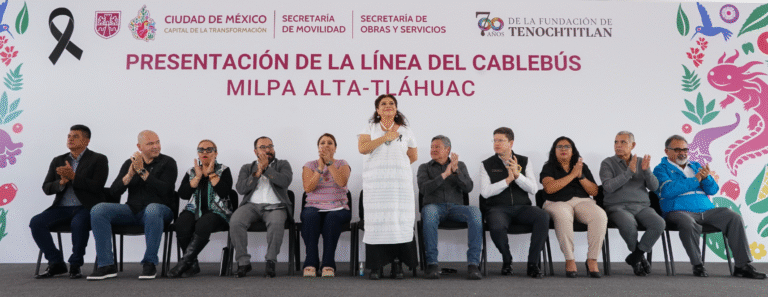 Clara Brugada presenta Línea 6 del Cablebús: el mayor proyecto de movilidad del suroriente capitalino