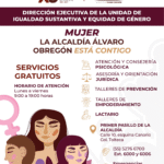 Álvaro Obregón impulsa acciones por el bienestar y los derechos de las mujeres