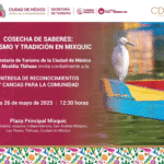 CDMX y Tláhuac reconocen a la comunidad chinampera de Mixquic por su compromiso con las tradiciones
