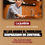 “El nuevo Poder Judicial será del pueblo y para el pueblo”: Dip. Armando Samaniego