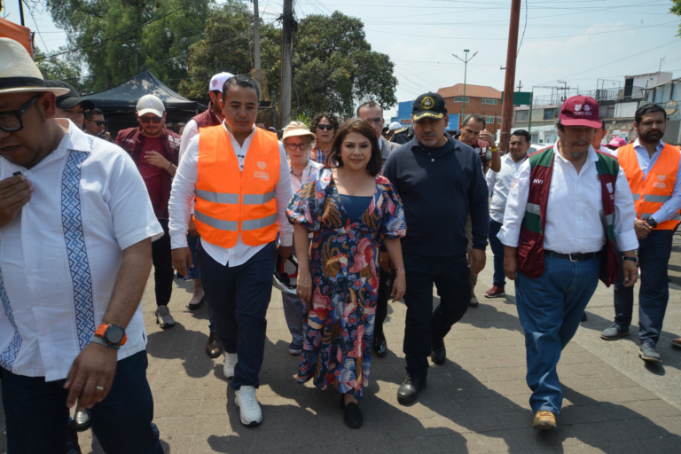 Clara Brugada promete vivienda digna a familias afectadas por incendio en Lindavista