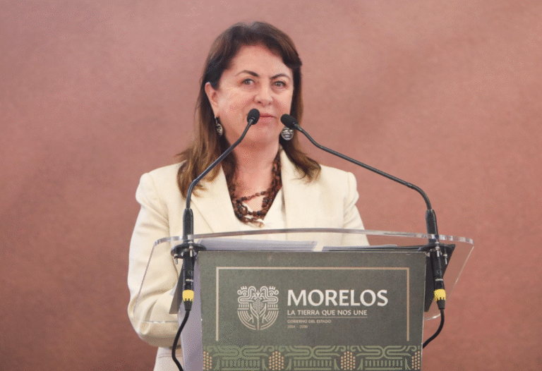 Gobernadora de Morelos llama a participar en histórica elección del Poder Judicial