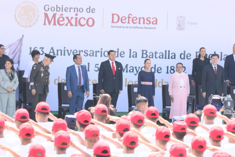 Armenta honra la Batalla del 5 de Mayo: “Hoy la lucha es por la soberanía nacional”