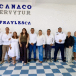 Valeria Rosales dialoga con empresarios sobre seguridad en Villaflores