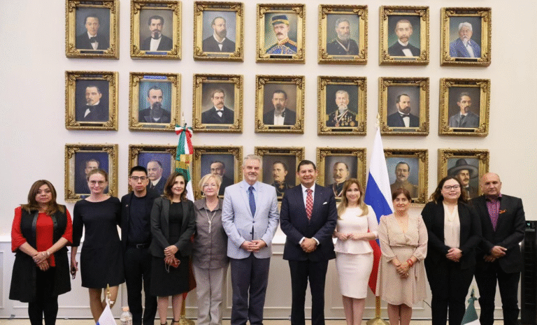 Puebla y Rusia fortalecen vínculos con proyectos de cooperación tecnológica y cultural