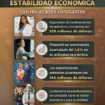 Morelos consolida crecimiento económico con exportaciones y balanza comercial positiva