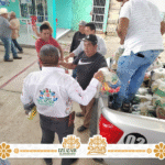 Izúcar de Matamoros apoya a cortadores de caña con entrega de despensas en San Pedro Calantla