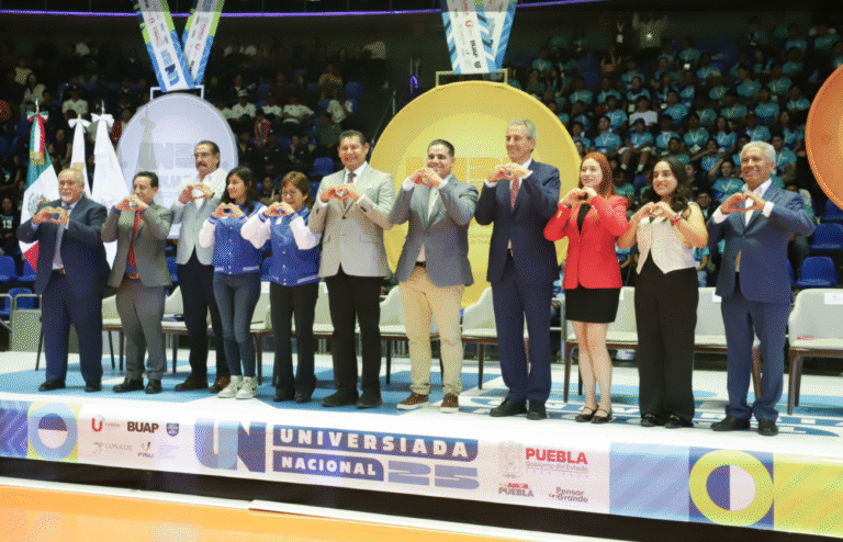 Puebla se consolida como sede del deporte universitario con la Universiada Nacional 2025