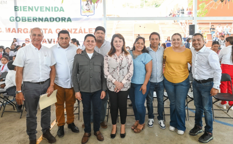 Impulsa Gobierno de Morelos infraestructura escolar en primaria de Jojutla con techumbre y barda perimetral