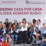 Clara Brugada informa avance del 82% en el Megabachetón durante jornada Casa por Casa en Romero Rubio