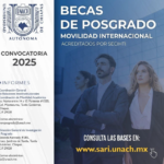 UNACH lanza convocatoria de becas de movilidad internacional para estudiantes de posgrado