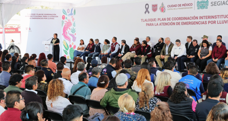 Clara Brugada anuncia inversión histórica de mil 570 MDP para enfrentar temporada de lluvias en CDMX