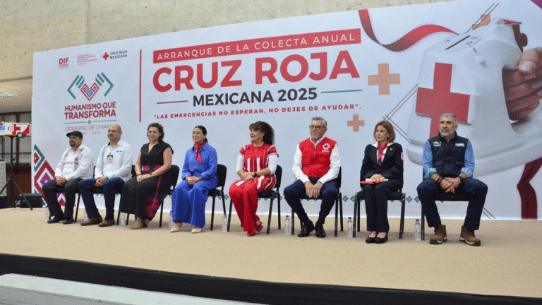 Poder Judicial de Chiapas se suma a la Colecta Anual 2025 de la Cruz Roja