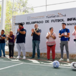 Fomenta Tuxtla la convivencia social con torneo relámpago de fútbol en Loma Bonita de Terán
