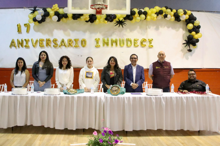Cuautitlán Izcalli celebra 17 años del INMUDECI reconociendo el talento deportivo local