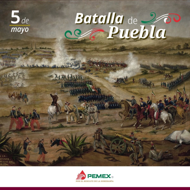 Pemex conmemora el 163 aniversario de la Batalla de Puebla como símbolo de soberanía nacional