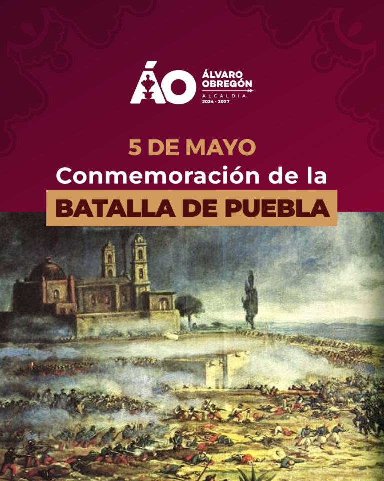 Álvaro Obregón conmemora la Batalla de Puebla como símbolo de unidad y soberanía
