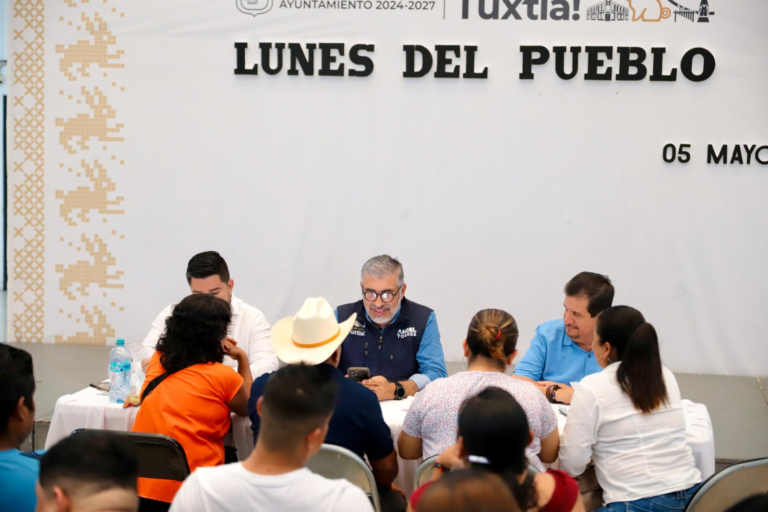 Lunes del Pueblo, fortalece el vínculo entre gobierno y ciudadanía en Tuxtla Gutiérrez