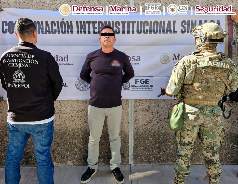 Capturan en Culiacán a presunto operador del Cártel de Sinaloa con fines de extradición