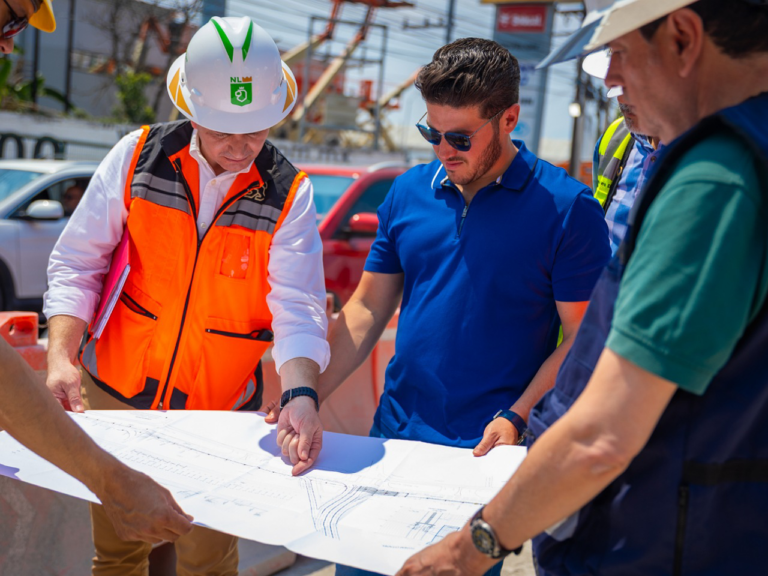 Supervisa Gobernador Samuel García avances en obras de la Línea 6 del Metro en Nuevo León