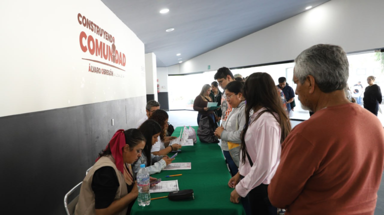 Álvaro Obregón sede de entrega de becas Benito Juárez y Jóvenes Construyendo el Futuro
