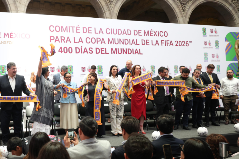 “La CDMX se vestirá de gala para la inauguración del Mundial 2026. Se prevé arribaran más de 5 millones de visitantes»: RosaIcela Rodríguez
