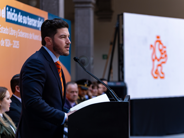 Samuel García: “En Nuevo León se escribe el futuro de México”