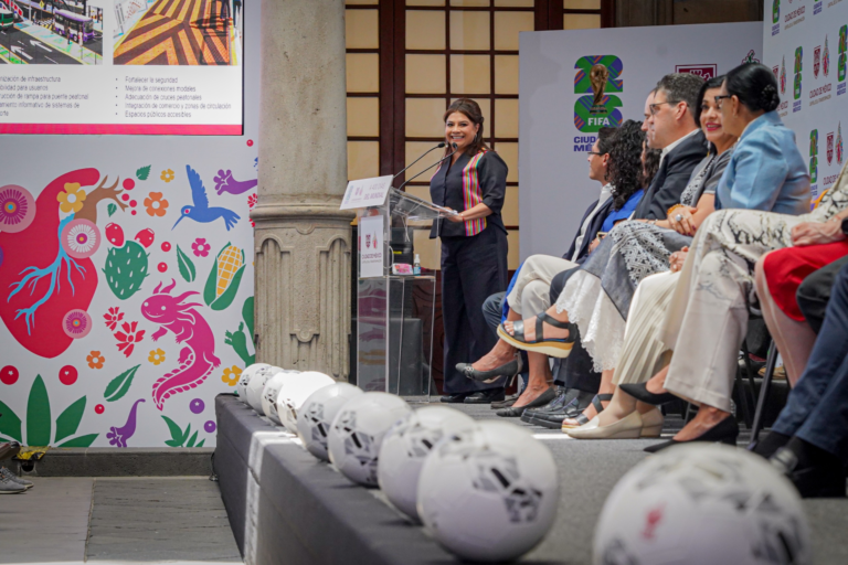 Ciudad de México se transforma rumbo al Mundial 2026: “Obras para siempre”, afirma Clara Brugada