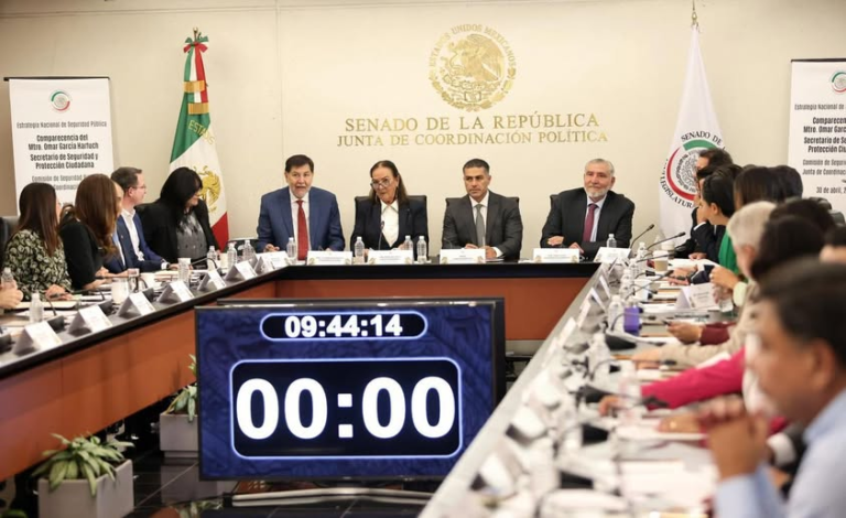 Aprueba Senado Estrategia Nacional de Seguridad Pública 2024–2030