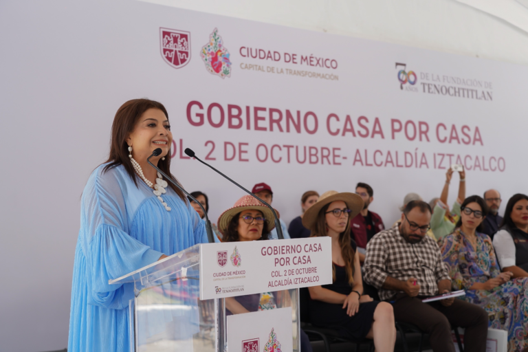 Clara Brugada anuncia transformación integral en Campamento 2 de Octubre, Iztacalco