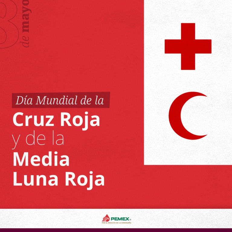 PEMEX reconoce labor humanitaria de la Cruz Roja y la Media Luna Roja en su día internacional
